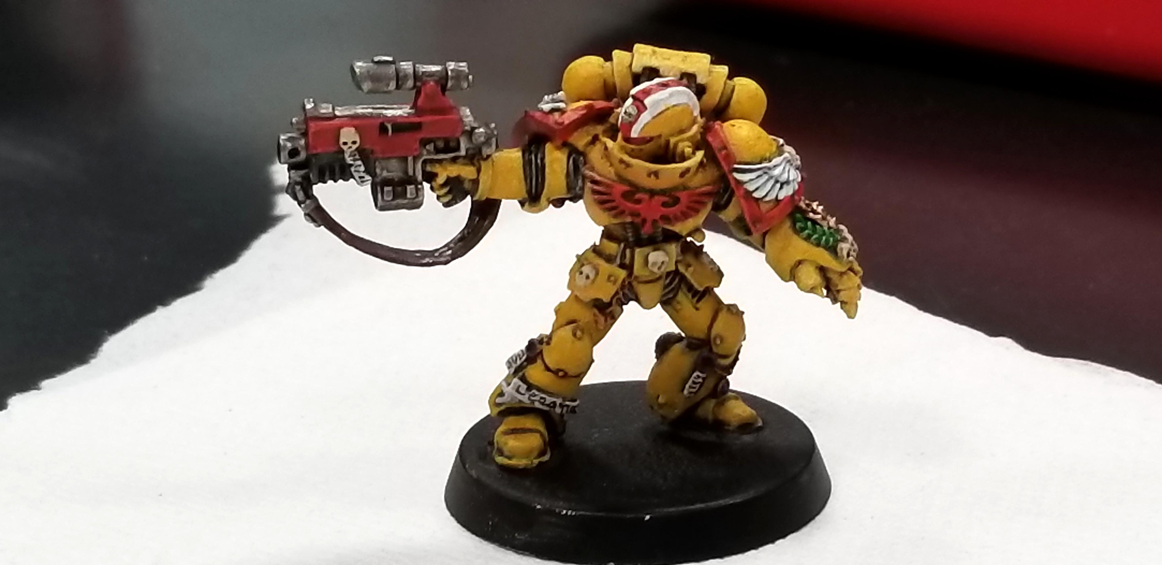 bandai space marine imperial fist